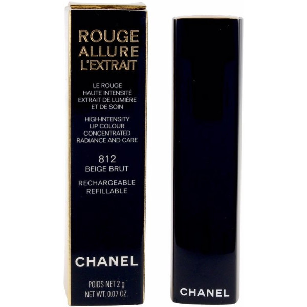 Chanel Rouge Allure L'Estait Rossetto Beige Brut-812 1 U Unisex