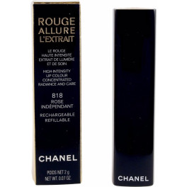 Chanel Rouge Allure L'Ertait Lipstick Rose Independing-818 1 U Unisex