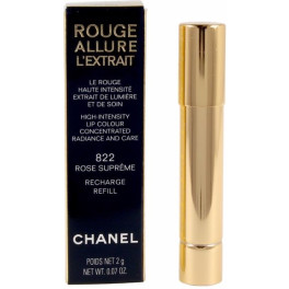Chanel Rouge Allure L'Ertait Lipstick Recarge Rose Supreme-822 1 U Unisex