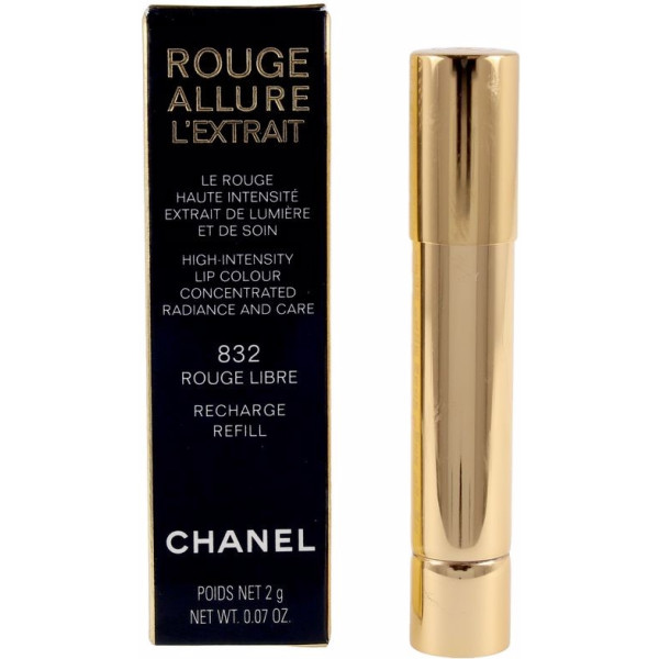 Chanel Rouge Allure L'Estait Lippenstiftvulling Rouge Libre-832 1 U Unisex