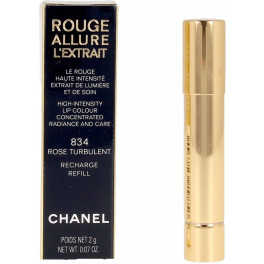 Chanel Rouge Allure L\'extrait Batom Recharge Rose Turbulent-834 1 U Unissex