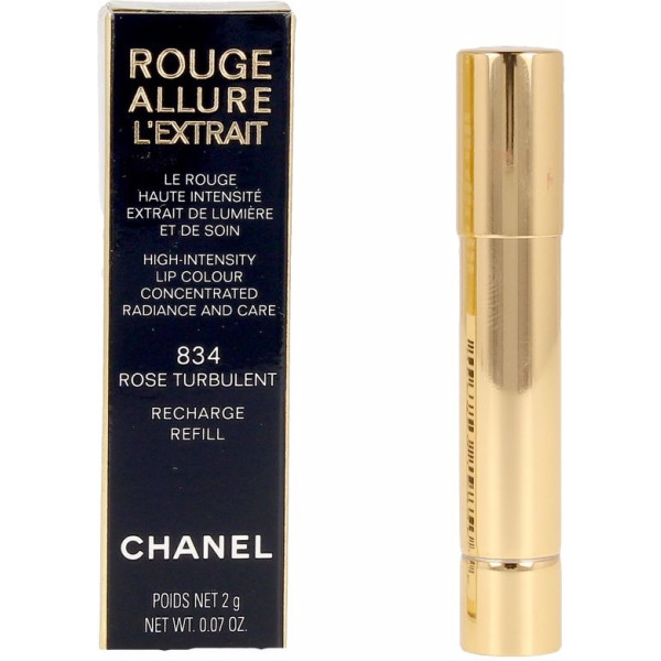 Chanel Rouge Allure L\'extrait Batom Recharge Rose Turbulent-834 1 U Unissex