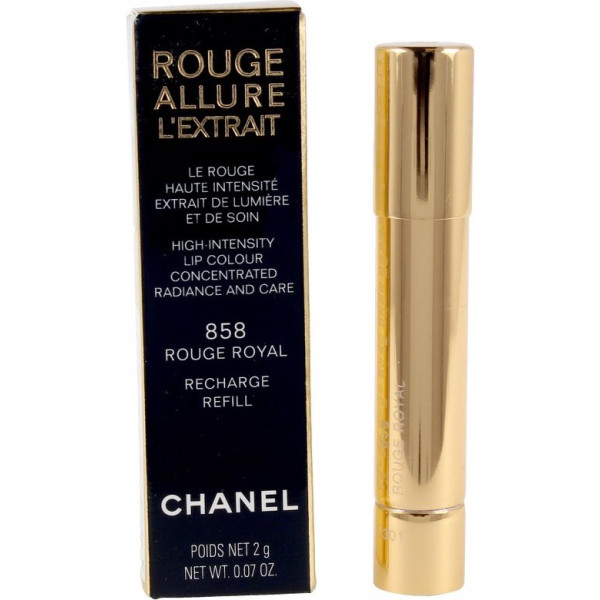 Chanel Rouge Allure L\'extrait Lipstick Recharge Rouge Royal-858 1 U Unisexe