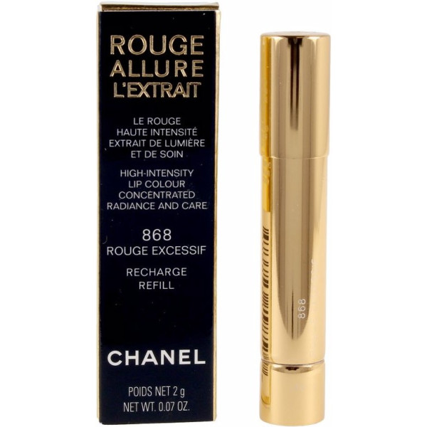 Chanel Rouge Allure L'Estait Batom Recarga Rouge Exesiff-868 1 U Unissex