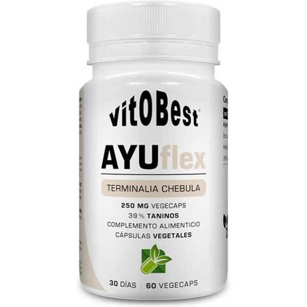 Vitobest Ayuflex 60 Vegecaps - Powerful Anti-inflammatory Inhibits COX-1, COX-2 and 5-LOX Enzymes