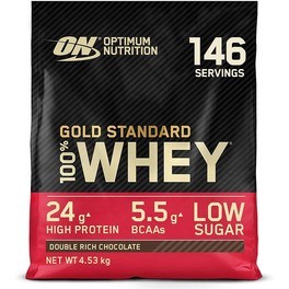 Optimum Nutrition Proteina al 100% di siero di latte Gold Standard 10 libbre / 4,5 kg