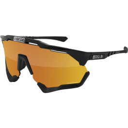 Scicon Sports Unisex Aerosx Xl (multimirror Bronce / Black Gloss) Gafas De Sol De Rendimiento Deportivo