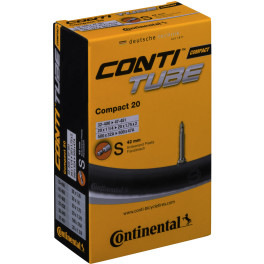 Continental Camara Compact Tube 20x1.75 Valvula Presta 42 Mm
