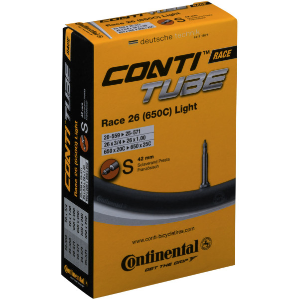 Tubo Continental Race Tube Light 26x1.00 Valvola Presta 42 Mm