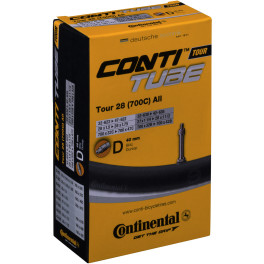 Câmara Continental Mtb Tubo 29x1,75 - 2,5 Válvula Dunlop 40 mm