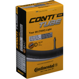 Continental Camara Tour Tube Light 700cx32 - 47 Valvula Dunlop 40 Mm