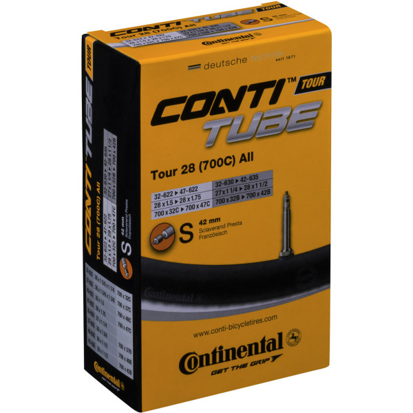 Continental Camara Tour Tube Wide 29x1.75 - 2.5 Presta-Ventil 42 mm