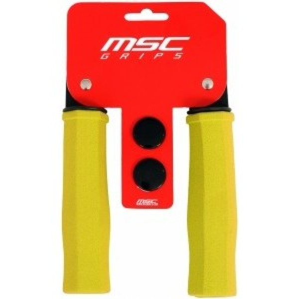 Msc Foam Grips 125mm Jaune