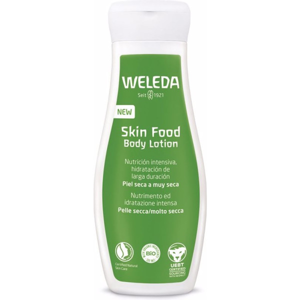 Weleda Cos Skin Food Lait Corporel Texture Légère 200 Ml Unisexe