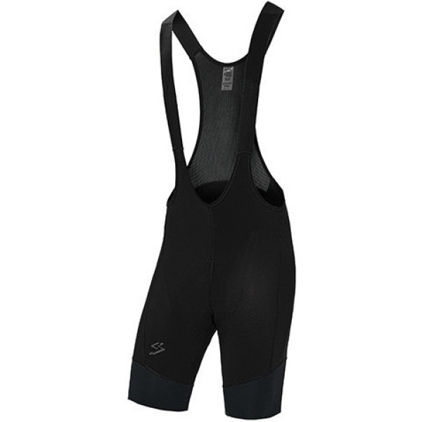 Cuissard à bretelles anti abrasion Spiuk Sportline pour homme - Noir