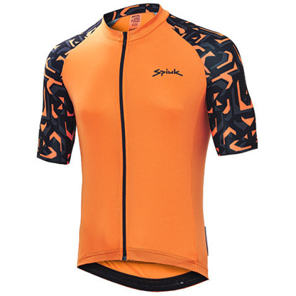 Spiuk Sportline Maillot Short Sleeve Top Ten Man Orange