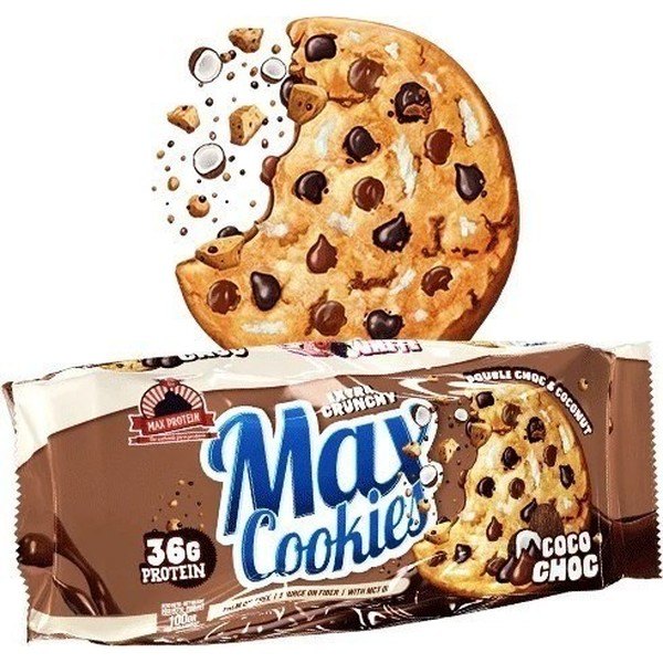 Max Protein Max Cookies Protein Cookie 1 zakje x 100 gr