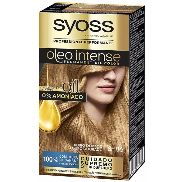 Syoss Olio Teinture Intense Sans Ammoniaque 8.86-blond doré 5 U Unisexe