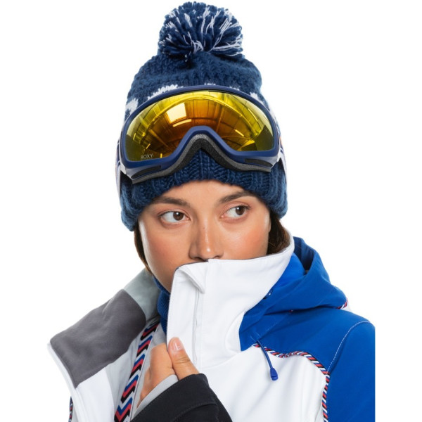 Roxy Gafas De Esquí Rockferry Color Luxe Medieval Blue
