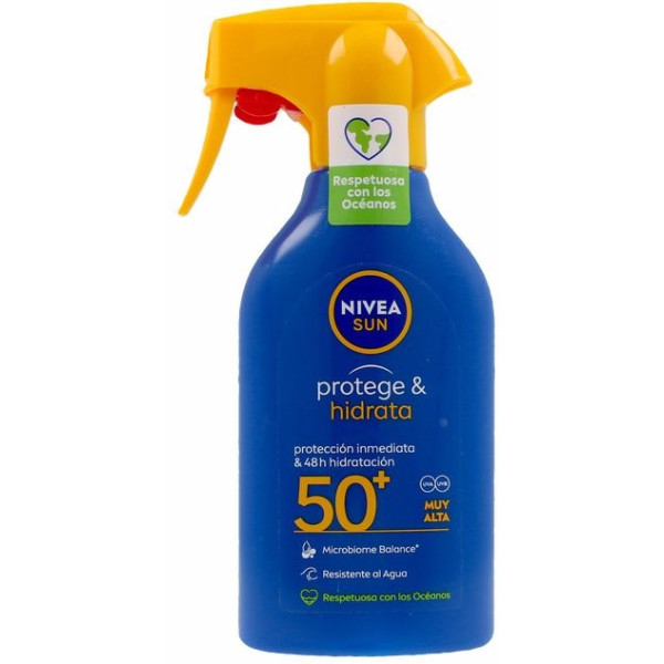 Nivea Sun Protege&hidrata Pistola Spf50 270 Ml Unisex