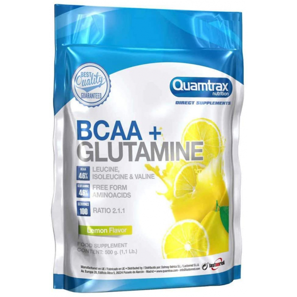 Quamtrax Direct BCAA + Glutamin 500 Gr