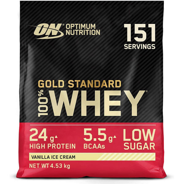Optimum Nutrition Protein On 100% Whey Gold Standard 10 Lbs / 4,5 Kg