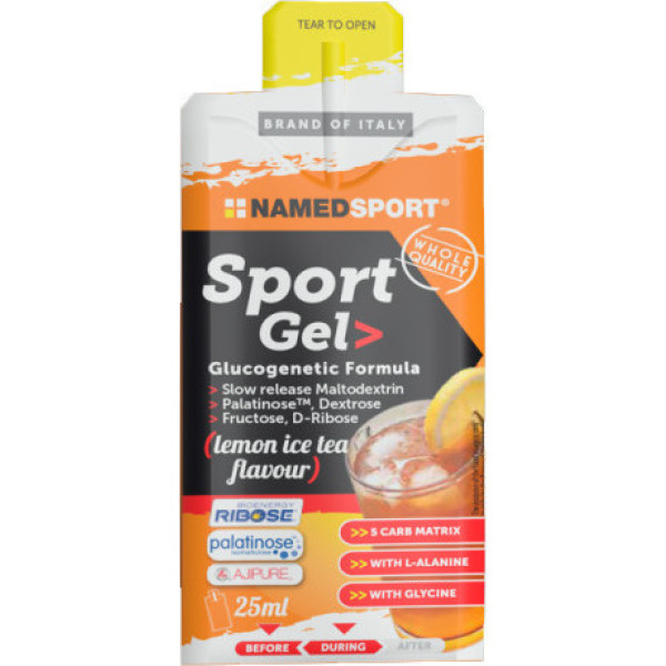 Namedsport Gel Sport Gel prima/durante il tu00e8 freddo al limone 25 ml (32 unitu00e0)