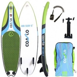 Coasto Tabla Surf Hinchable Airsurf 6' Con Quillas Fijas -