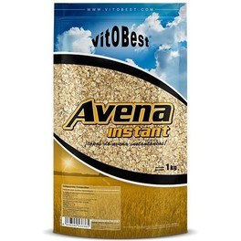 VitOBest Instant Haferflocken 1 kg 100 % Vollwert / Ideal für eine gesunde Ernährung