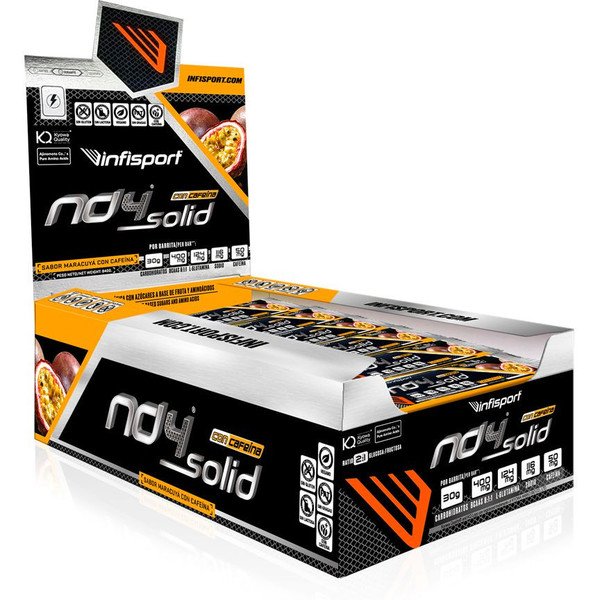Infisport Nd4 Solid Cafeína 21 Barritas X 40 Gr