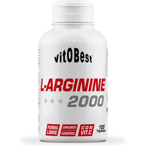 Vitobest L-arginina 2000 - 100 cápsulas triplas