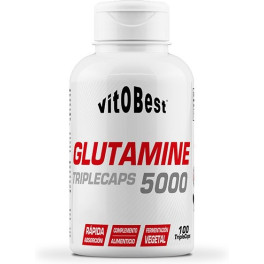 Vitobest Glutamina 5000 - 100 cápsulas triplas
