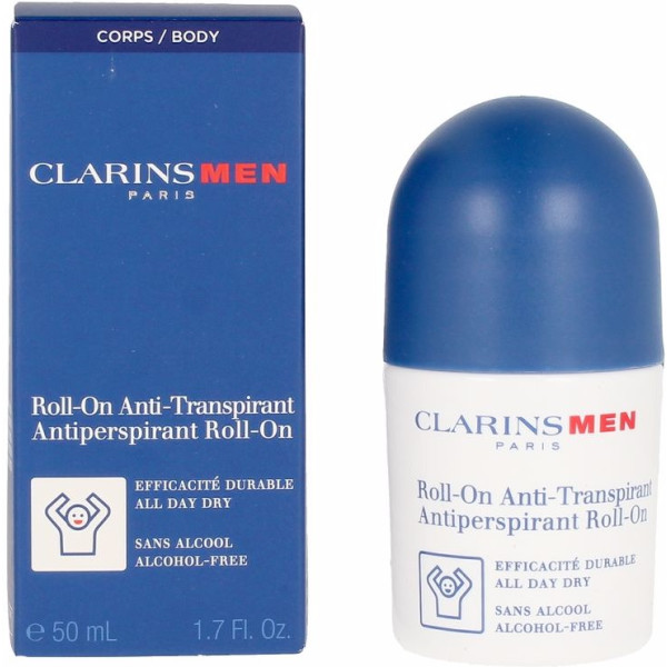 Clarins Men Déodorant Anti-transpirant Roll-on 50 Ml Homme