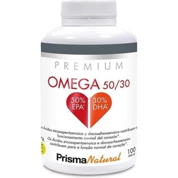 Natuurlijke prisma Omega 3 50/30 100 parels
