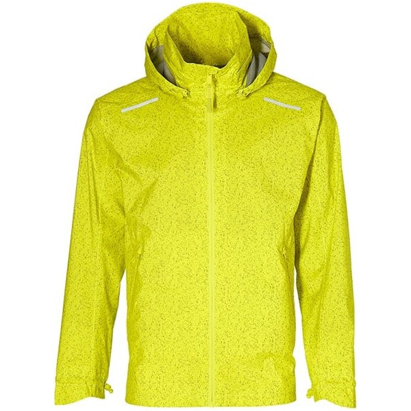 Basil Chaqueta Impermeable Skane Hivis Hombre Bluesign Amarillo Con Reflectantes