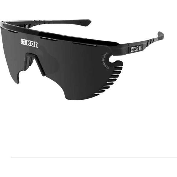 Lunettes de protection Scicon Aerowing Lamon Scnpp Lens Multireflective Lens Silver/ Black Gloss Mount