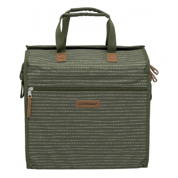 New Looxs Bolsa Lilly 18l Impermeable Poliester Verde Bosque Con Reflectantes (35x16x32 Cm)