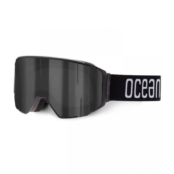 Ocean Sunglasses Máscara De Ski Denali Negro - Ahumado
