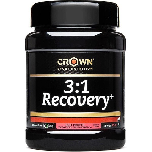 Crown Sport Nutrition 3:1 Recovery+ 750 g - Muskelregeneration für Ausdauersportarten mit Anti-Doping-Informed-Sport-Zertifizierung. Ohne Gluten