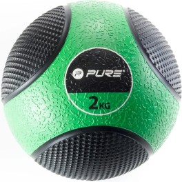 Pure2improve Balón Medicinal 2 Kg Verde