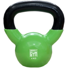 Orange Gym Kettlebell De Vinilo 4 Kg Verde