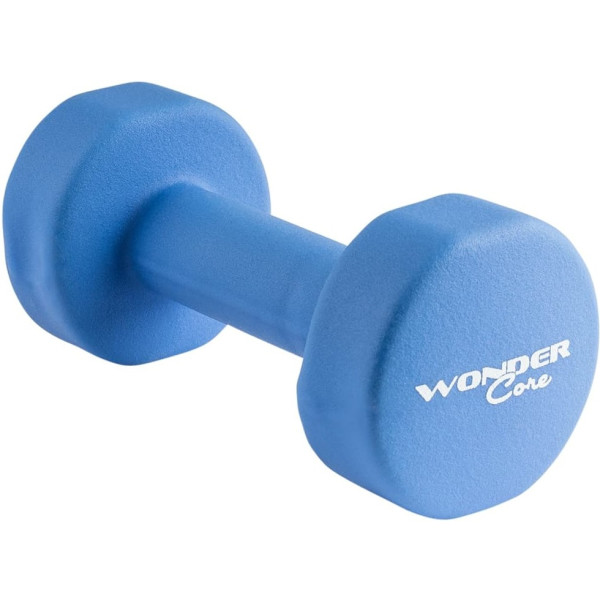 Wonder Core Mancuerna De Neopreno 4 Kg Azul