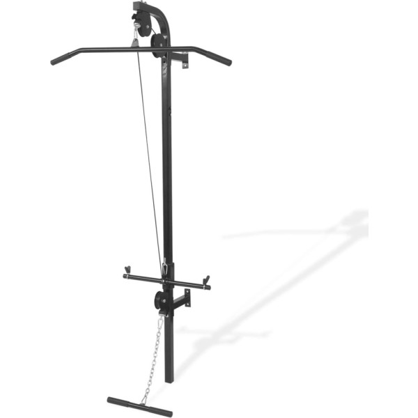 Vidaxl Gimnasio Casero De Pared Con 2 Poleas