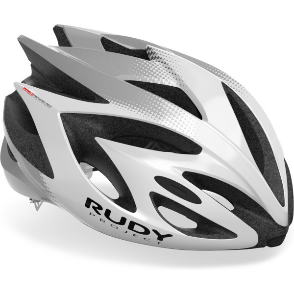 Rudy Project Casco Rush Blanco - Plata (shiny)