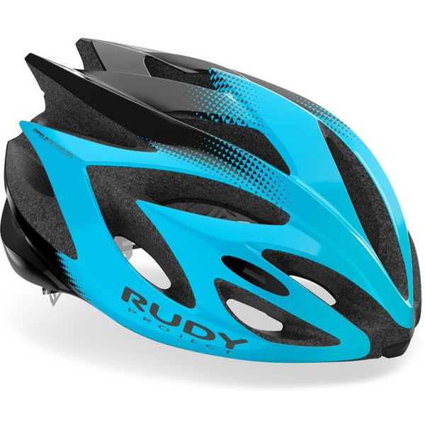 Rudy Project Casco Rush Azur-negro (shiny)