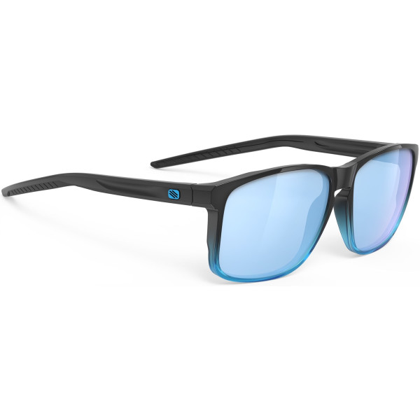 Rudy Project Overlap Lunettes de protection Black Fade Crystal Azur Gloss Multilaer Ice