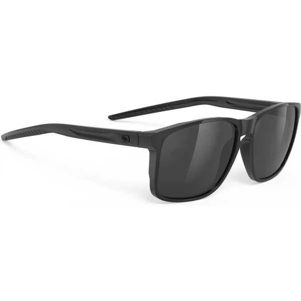 Lunettes Rudy Project Overlap Black Gloss Smoke Black