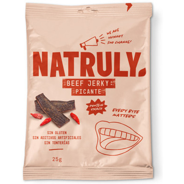 Natruly Beef Jerky Picante 25 Gr