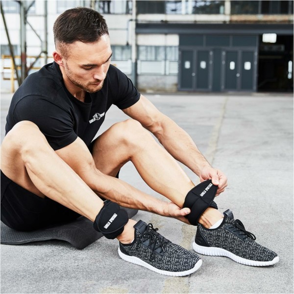 Gorilla Sports Pesas Para Muñecas Y Tobillos Pro 3 Kg - 2 X 1.5 Kg