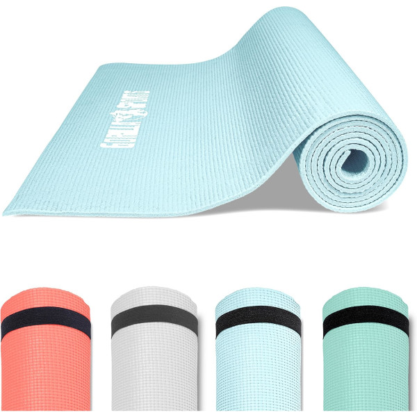 Gorilla Sports Esterilla De Yoga De Pvc